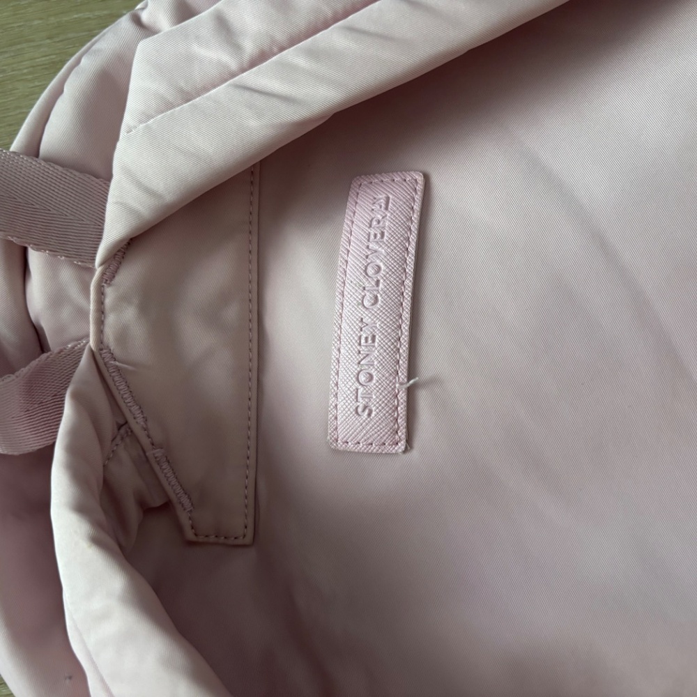 Stoney clover backpack pink with smiley face - Picture 3 of 4